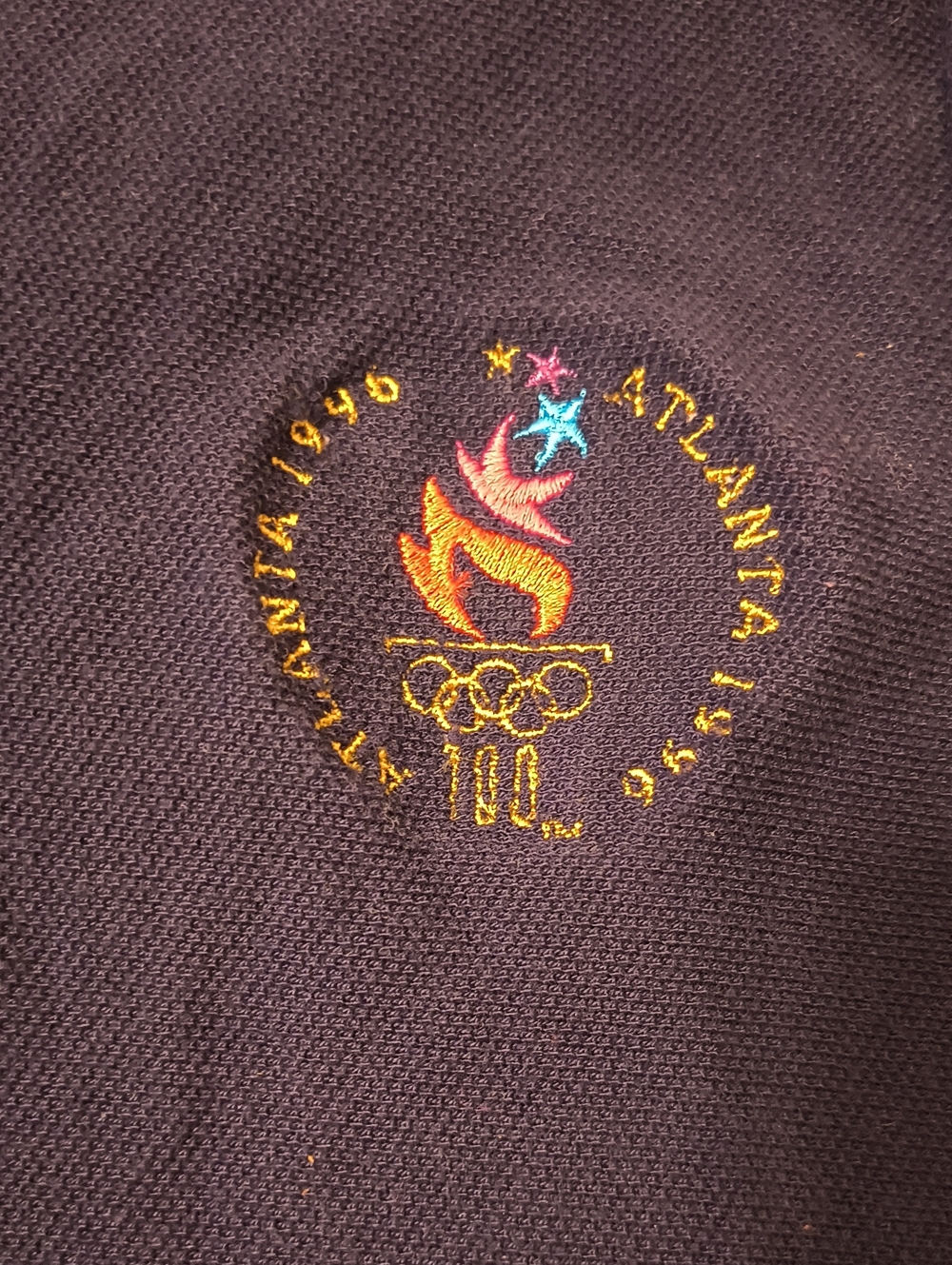 1996 Atlanta Olympics Polo Green/Navy